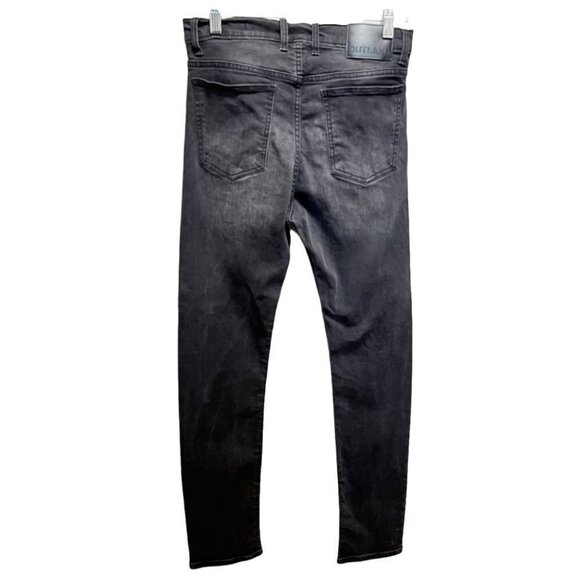 OUTLAND Ranger Jeans Washed Black  Slim Tapered Fit Size 30 - Picture 5 of 10